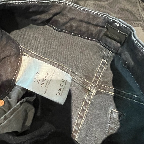 MOTHER High Waisted Looker Ankle Fray in Last Call - Picture 9 of 13